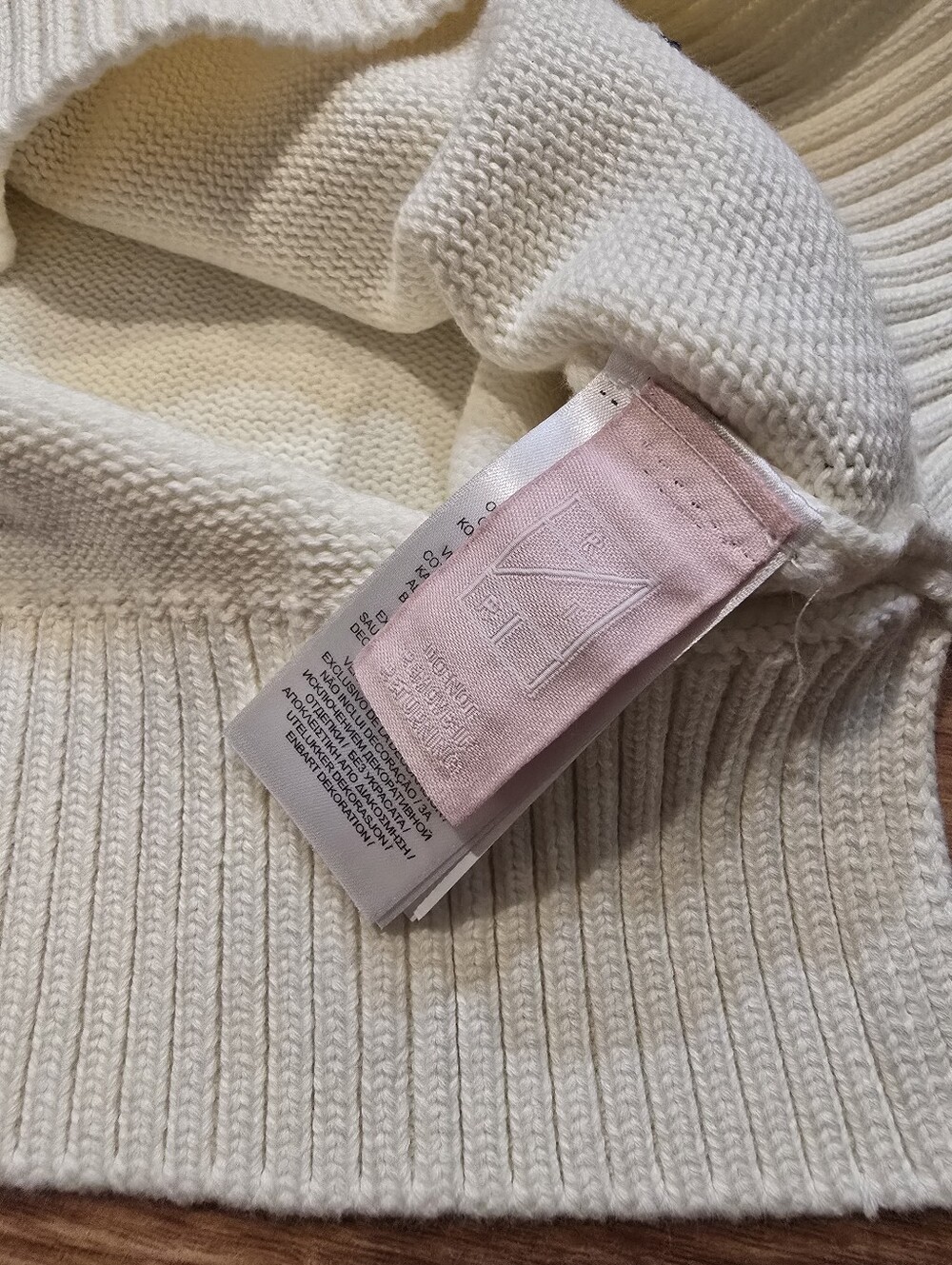 🐻 Polo Ralph Lauren Polo Bear Sweater Size Small Cream Knit Preppy Teddy RTR - Picture 11 of 13
